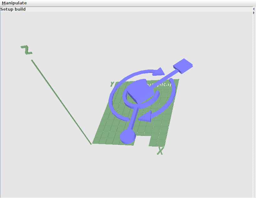 Corrected 3D model of the Kwartzlab logo